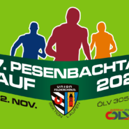 Save the Date: 2.11.2024 – Pesenbachtallauf